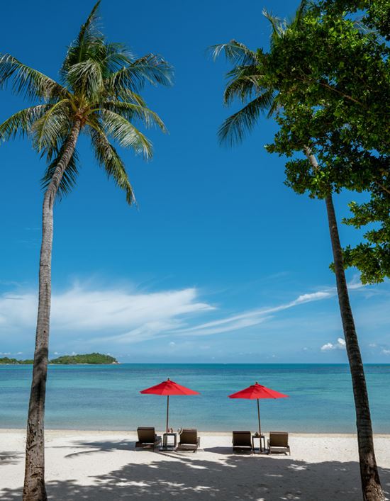 Daytime view of Chaweng Beach