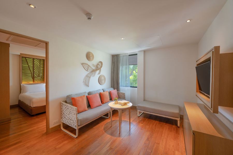 Suite Familiale Deux Chambres Vue Piscine