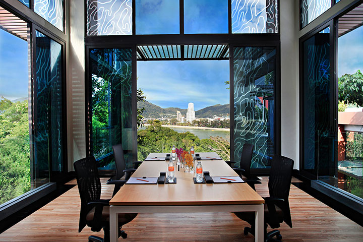 Terrasse de la salle Coral