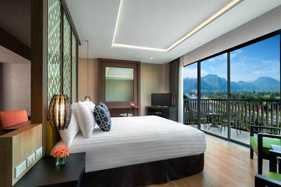 Chambre Deluxe Vue Rivière avec Balcon