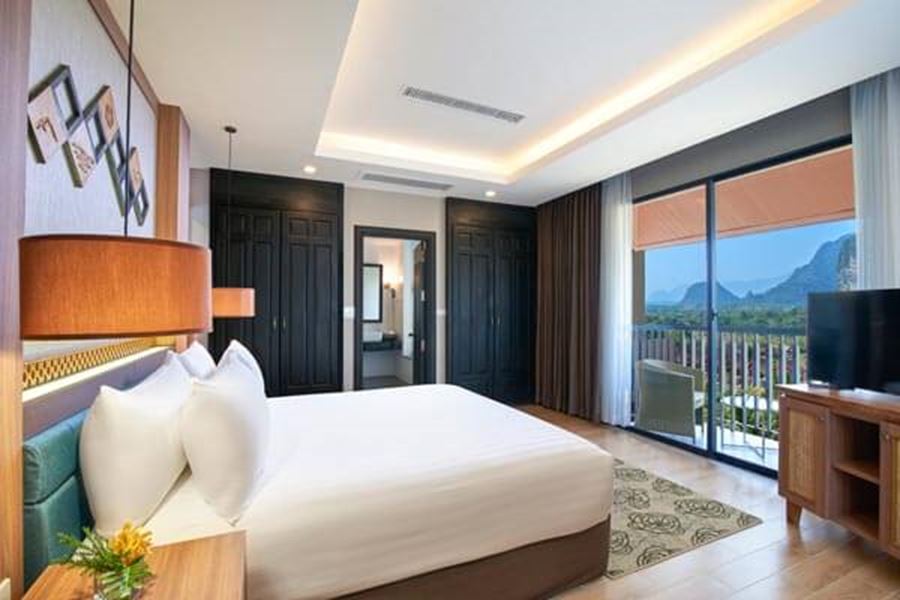 Suite Une Chambre Vue Rivière avec Balcon