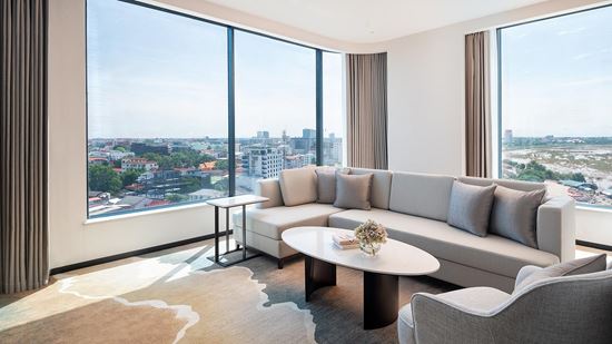 Junior Suite City View - Living Area